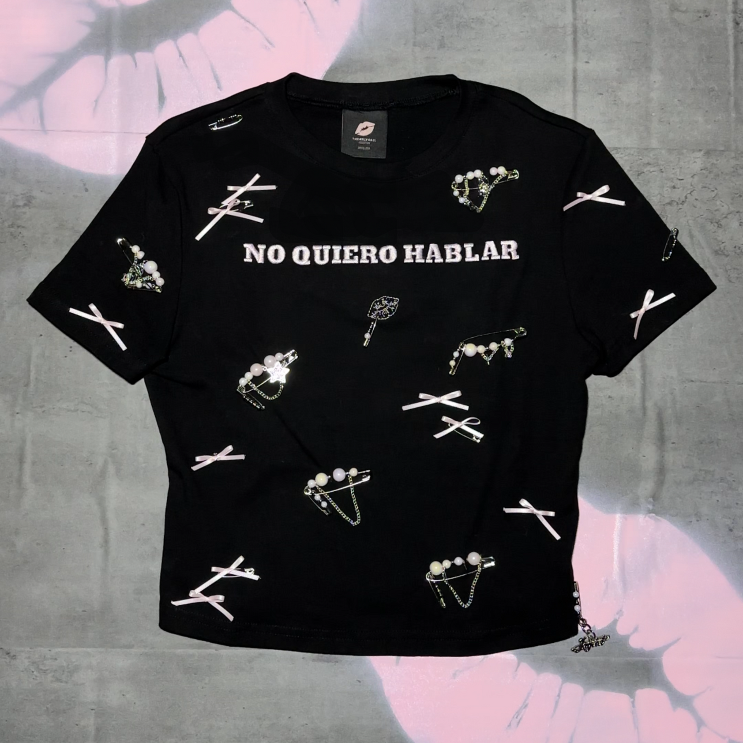 NO QUIERO HABLAR BABY TEE
